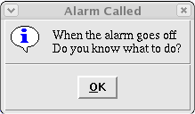 Linux Alarm